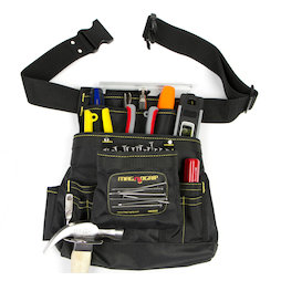 WS-MTP-01, Ceinture à outils magnétique grande, avec 10 compartiments & ceinture