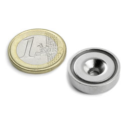 CSN-20, Countersunk pot magnet, Ø 20 mm, strength approx. 9 kg