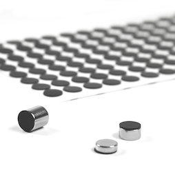 M-SIL-10, Discos de silicona Ø 10 mm, adhesivos, 136 unidades por set