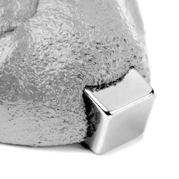 M-PUTTY-FERRO/silver, Thinking Putty magnetic silver, ferromagnetic putty, silver, magnet not included