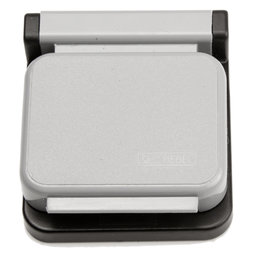 BA-013/grey, Pinzas magnéticas MAUL, adhesivas, 10 uds., gris